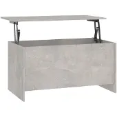 vidaXL Couchtisch Betongrau 102x55,5x52,5 cm Holzwerkstoff