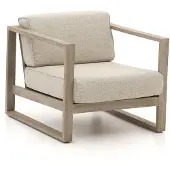 Apple Bee Lounge-Sessel Applebee Antigua Lounge 77 Teakholz Natural Oak