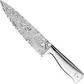 WMF Grand Gourmet Damasteel 1880399998 Kochmesser, 20 cm