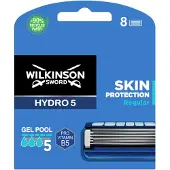 Wilkinson Sword Hydro 5 Skin Protection Razor Blade Refills 8 stk.