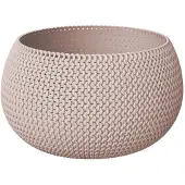 Prosperplast Flowerpot Splofy Bowl 37x37x21 Cm Beige