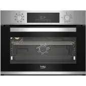 Beko BBCM12300X, Medium, Elektrischer Ofen, 48 l, 2400 W, 48 l, Lüfterunterstützt