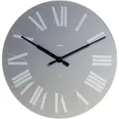 Alessi "Firenze" Wall Clock, Grey (Art.-Nr. 12 G, EAN 8003299295807)