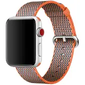 Apple origineel Woven Nylon Watch 38mm / 40mm / 41mm Spicy Orange - MQVE2ZM/A