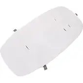 Maxi-Cosi Alba Bettlaken, für Alba All in 1 Stubenwagen, 100% Baumwolle, Von Geburt bis 6 Monate (9kg), Weiß (2X)