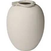 Northern Brim Vase H28 Beige Ceramics - , Beige, Keramik