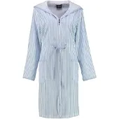 Cawö Bademantel 6416 Hellblau Damen-42