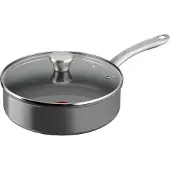 Tefal Renew+ C4243253, Rund, Allzweckpfanne, Grau, Keramik, Aluminium, 3,24 l