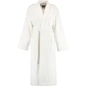 Cawö Bademantel 826 Uni Weiß Damen-XL