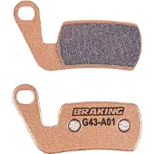 Braking Bremsbeläge Semi-Metallisch für Magura Marta/Marta SL 2022 Scheibenbremsbeläge