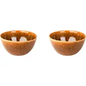 Palmer Schale Rustique 15 cm 70 cl Braun Steinzeug 2 Stück
