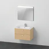 Duravit XB0071030300000 Möbel-WT mit WTU und Spiegel XBase 49