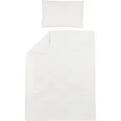 Meyco Uni Bettbezug Off White 140 x 200 / 220 cm