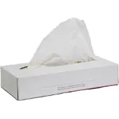 Papstar 40 Packungen Kosmetiktücher 20 cm x 21 cm hochweiss akito 2-lagig