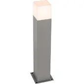 QAZQA Moderne Stehende Außenleuchte Grau 50 cm IP44 Dänemark