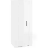 vidaXL TV-Wandschrank Hochglanz-Weiß 40x34,5x100 cm