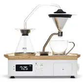 Joy Resolve BARISIEUR Designer Kaffeemaschine Tee Timer mit Weckfunktion weiß