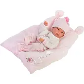 Llorens Puppe Bimba rosa 35cm, Babypuppe, Weiblich, Mädchen, 350 mm, Mehrfarbig