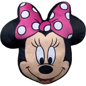 Minnie mouse Geformtes Minnie Mouse Velours-Kissen – Dekokissen und Kuschelkissen