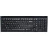 Kensington SlimType - Tastatur - USB - Französisch - Schwarz