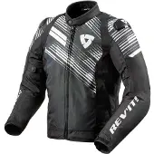 REV'IT! Apex TL Schwarz Weiß Jacke Größe M