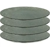 Koziol Speiseteller "CLUB PLATE, Ø 26 cm, spülmaschinengeeignet" Teller Set, aus biozirkulärem Kunststoff, melaminfrei