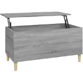 vidaXL Couchtisch Grau Sonoma 90x44,5x45 cm Holzwerkstoff