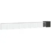 vidaXL Hühnerkäfig Anthrazit 900x91x100 cm Verzinkter Stahl