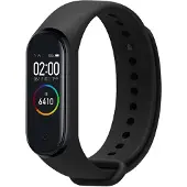 IMoshion Silikon Sportarmband für Xiaomi Mi Band 3 / 4 - Schwarz