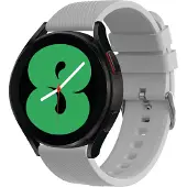 IMoshion Flexibles Silikonarmband - Universelle 20 mm Anschluss - Grau
