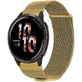 IMoshion Magnetisches Milanaise Armband - Universelle 22 mm Anschluss - Größe M - Gold