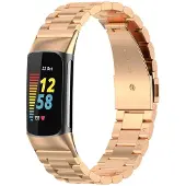 IMoshion Edelstahlarmband für Fitbit Charge 5 / 6 - Rosé gold