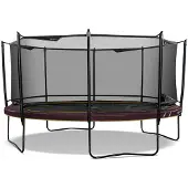 North Legend Oval Trampolin 420x295 cm mit Sicherheitsnetz