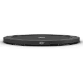 Berg Bodentrampolin Elite InGround 430 Stahlrahmen Grau