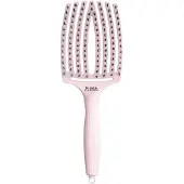 Olivia Garden Finger Brush Combo Medium Pastellrosa Haarbürste - Groß