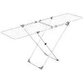 Gimi 153847 Ausziehbare Wäscheleine Weiß Weiß One Size