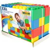 Polesie Bausteine Bausteinblock XXL 45 Stück 12M+