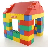 Polesie Haus aus XXL Bausteine, 134-tlg.