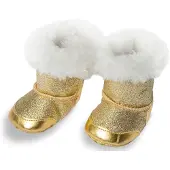 Heless puppenschuhe Stiefel Mädchen 38-45 cm Polyester gold