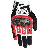 Alpinestars SMX-2 Air Carbon V2 Schwarz Rot Handschuhe Größe 3XL