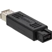 DeLOCK Adapter FireWire, FireWire 9-pin M, FireWire 6-pin FM, Schwarz