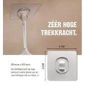 Deconet Aufhängungs-Set Klebehaken (Set von 6)