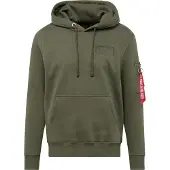Alpha industries Kapuzensweatshirt "BACK PRINT HOODY", Baumwollmischung, regular fit
