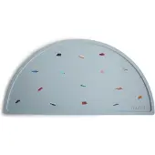 Mushie Tischset Silikon, Retro Cars