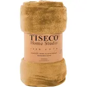 Tiseco Tagesdecke Home Studio Cosy Indian Tan-150 x 200 cm