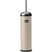 Vipp Vipp11 Toilettenbürste m/Wandhalterung, beige, Stahl - , Vipp11, Beige, für Badezimmer, Metall, Design