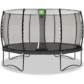 Exit Allure Classic Trampolin ø427cm, auf Beinen, Rund, Schwarz