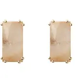 PD Paola PDPAOLA - Moderní pozlacená single náušnice MAIKO RUTILE QUARTZ PG01-649-U