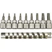 Teng Tools Steckschlüsselsatz Knarenkasten 102180106 49,5mm Chrom-Vanadium-Stahl