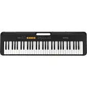 Casio CT S100 Tragbares Keyboard Schwarz im Paket mit Zubehör